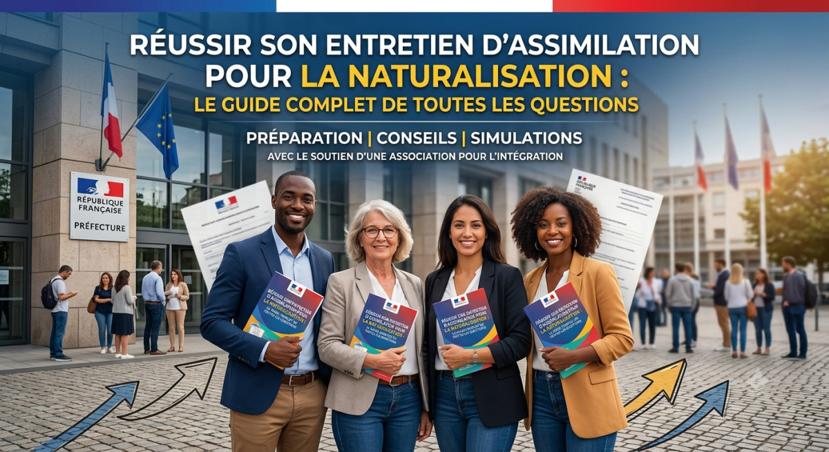 Réussir son entretien d'assimilation pour la naturalisation : Le guide complet de toutes les questions