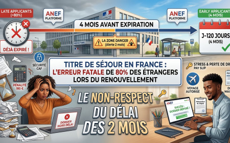 Titre de séjour en France : l'erreur fatale que commettent 80 % des étrangers lors du renouvellement