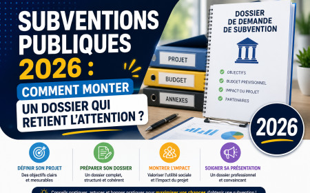 Subventions publiques 2026 : Comment monter un dossier qui retient l’attention ?